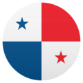 flag: Panama on platform JoyPixels