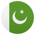 flag: Pakistan on platform JoyPixels