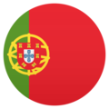 flag: Portugal on platform JoyPixels