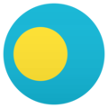 flag: Palau on platform JoyPixels
