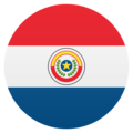 flag: Paraguay on platform JoyPixels