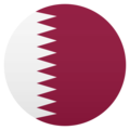 flag: Qatar on platform JoyPixels