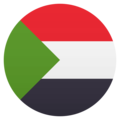 flag: Sudan on platform JoyPixels
