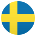 flag: Sweden on platform JoyPixels