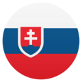 flag: Slovakia on platform JoyPixels