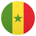 flag: Senegal on platform JoyPixels