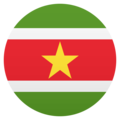 flag: Suriname on platform JoyPixels