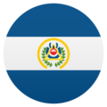 flag: El Salvador on platform JoyPixels