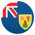 flag: Turks & Caicos Islands on platform JoyPixels