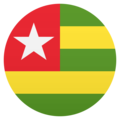 flag: Togo on platform JoyPixels