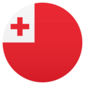 flag: Tonga on platform JoyPixels
