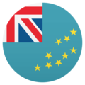 flag: Tuvalu on platform JoyPixels