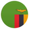 flag: Zambia on platform JoyPixels