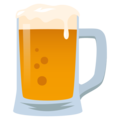 beer mug on platform JoyPixels