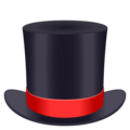 top hat on platform JoyPixels