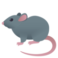 rat on platform JoyPixels
