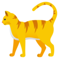 cat on platform JoyPixels