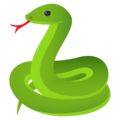 snake on platform JoyPixels