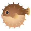 blowfish on platform JoyPixels