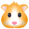 hamster on platform JoyPixels