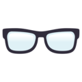 glasses on platform JoyPixels