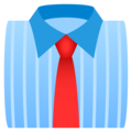 necktie on platform JoyPixels