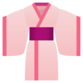 kimono on platform JoyPixels