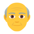 old man on platform JoyPixels