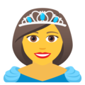 princess on platform JoyPixels