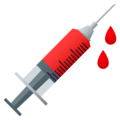 syringe on platform JoyPixels