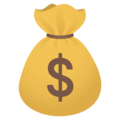 money bag on platform JoyPixels