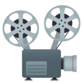 film projector on platform JoyPixels