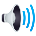 speaker high volume on platform JoyPixels