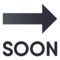 SOON arrow on platform JoyPixels