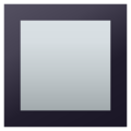 black square button on platform JoyPixels