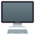 desktop computer on platform JoyPixels