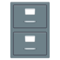 file cabinet on platform JoyPixels