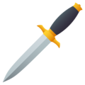 dagger on platform JoyPixels