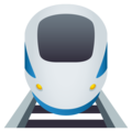 train on platform JoyPixels