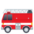 fire engine on platform JoyPixels