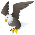 eagle on platform JoyPixels