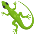 lizard on platform JoyPixels