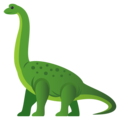 sauropod on platform JoyPixels