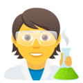 scientist on platform JoyPixels