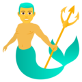 merman on platform JoyPixels