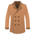 coat on platform JoyPixels