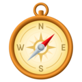 compass on platform JoyPixels
