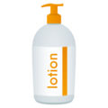 lotion bottle on platform JoyPixels
