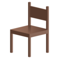 chair on platform JoyPixels