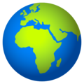 earth africa on platform JoyPixels